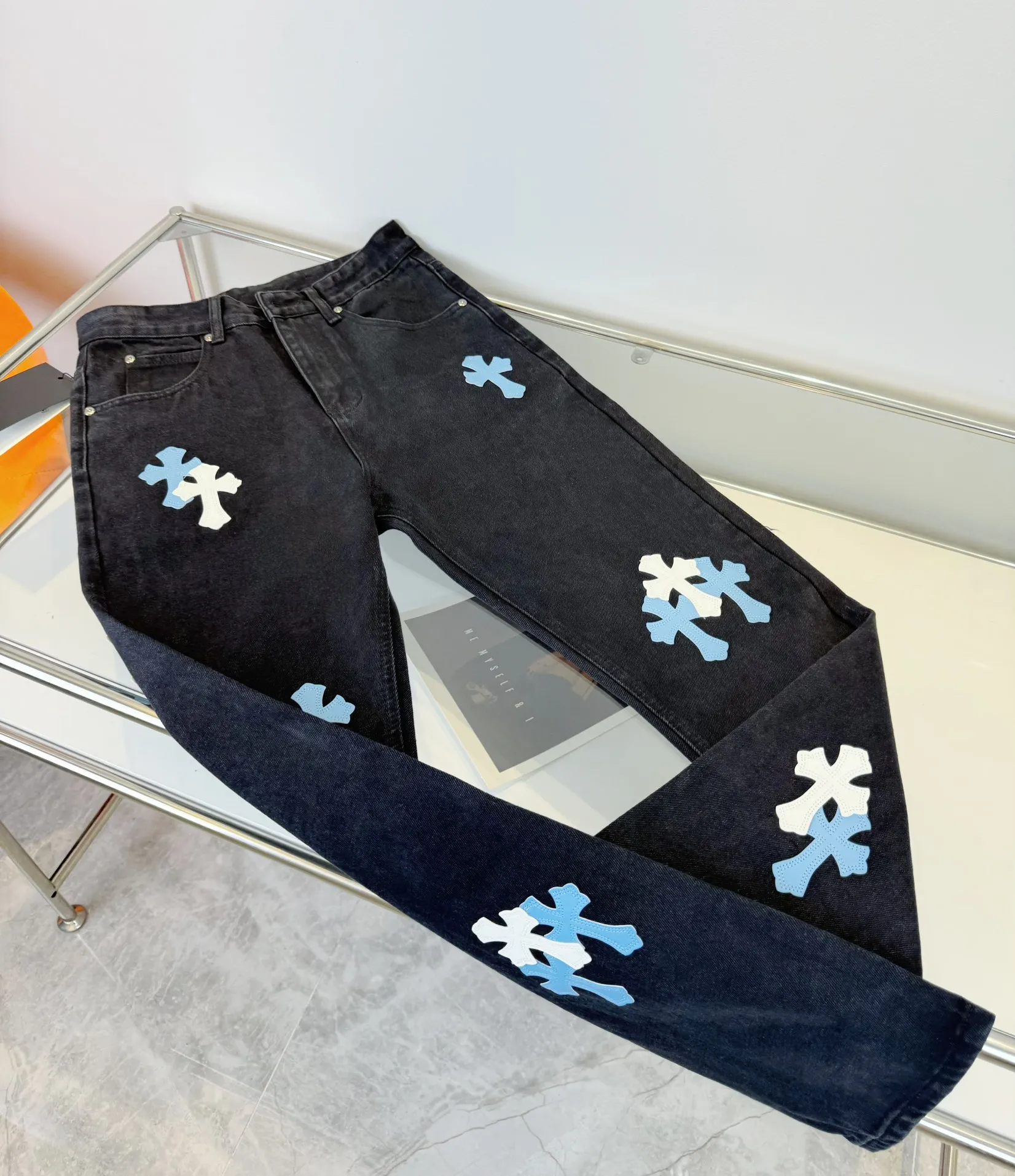 P280 Style Number: D285 Chrome Hearts Chrome Hearts Jeans Size# 28 30 32 34